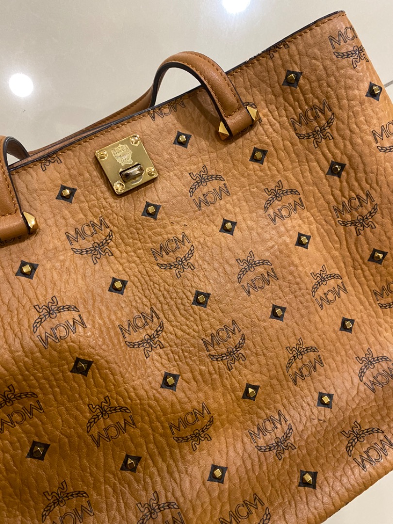 Fake mcm tote bags sales