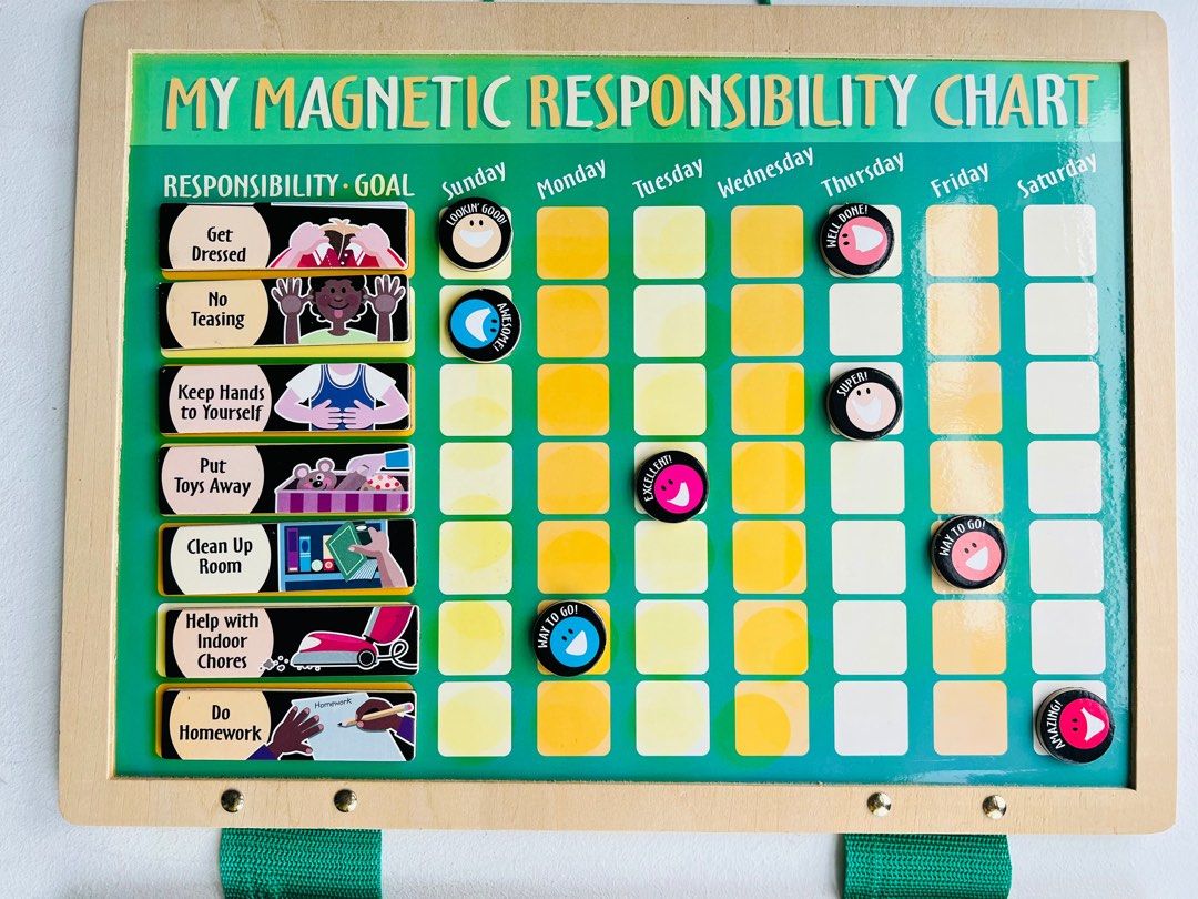 Melissa & Doug Responsibility Chart, Hobbies & Toys, Toys