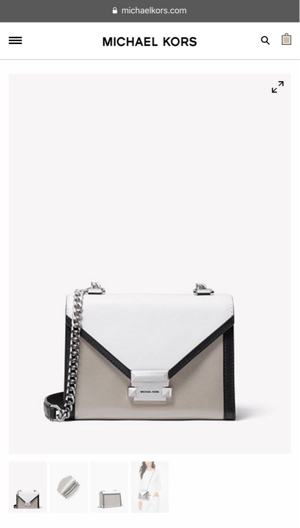 Michael kors whitney tri color top