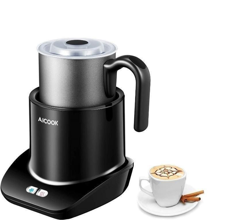 Milk frother, Aicook Larger Capacity Milk Steamer Liquid Heater with