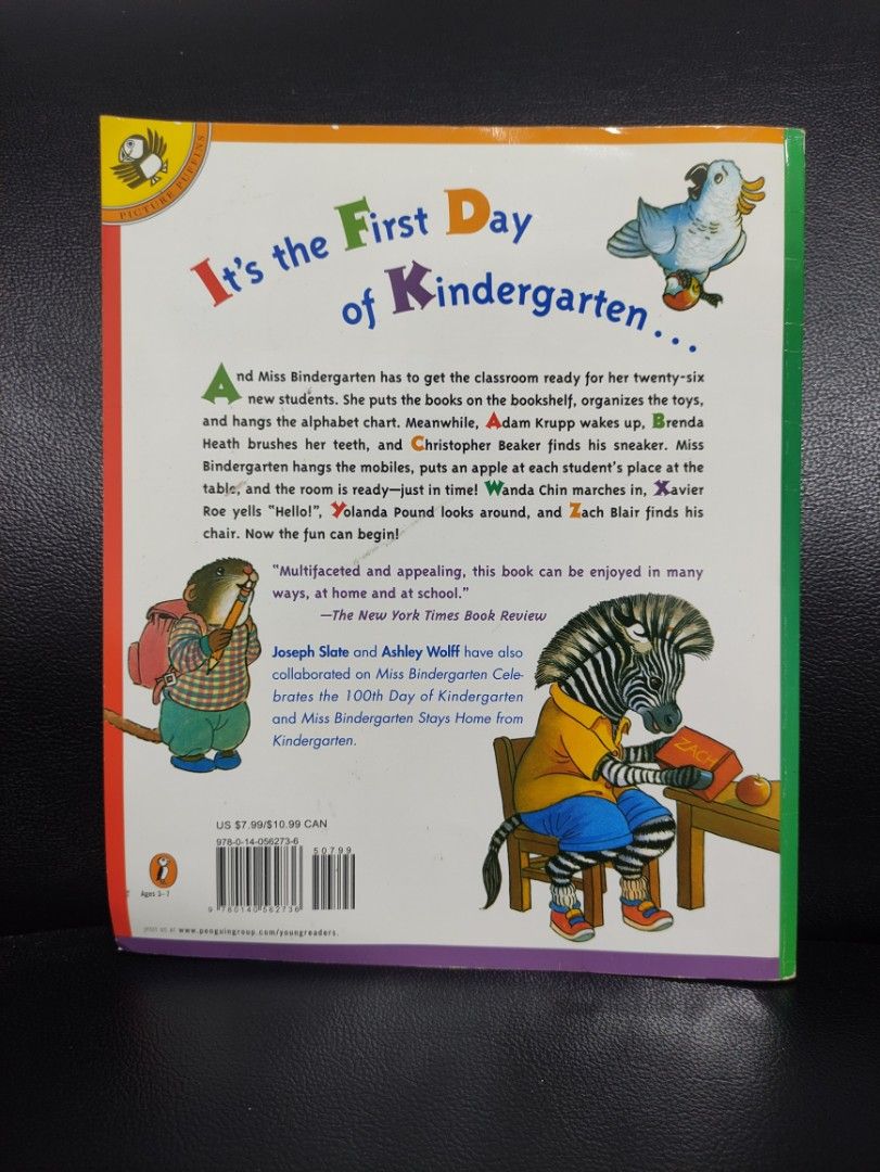 Miss Bindergarten gets ready for kindergarten, Hobbies & Toys, Books