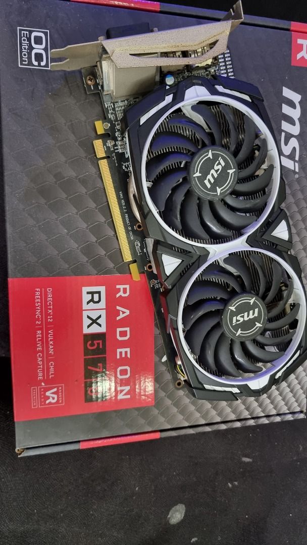 MSI Radeon RX 570 Armor OC 8gb Computers Tech Parts