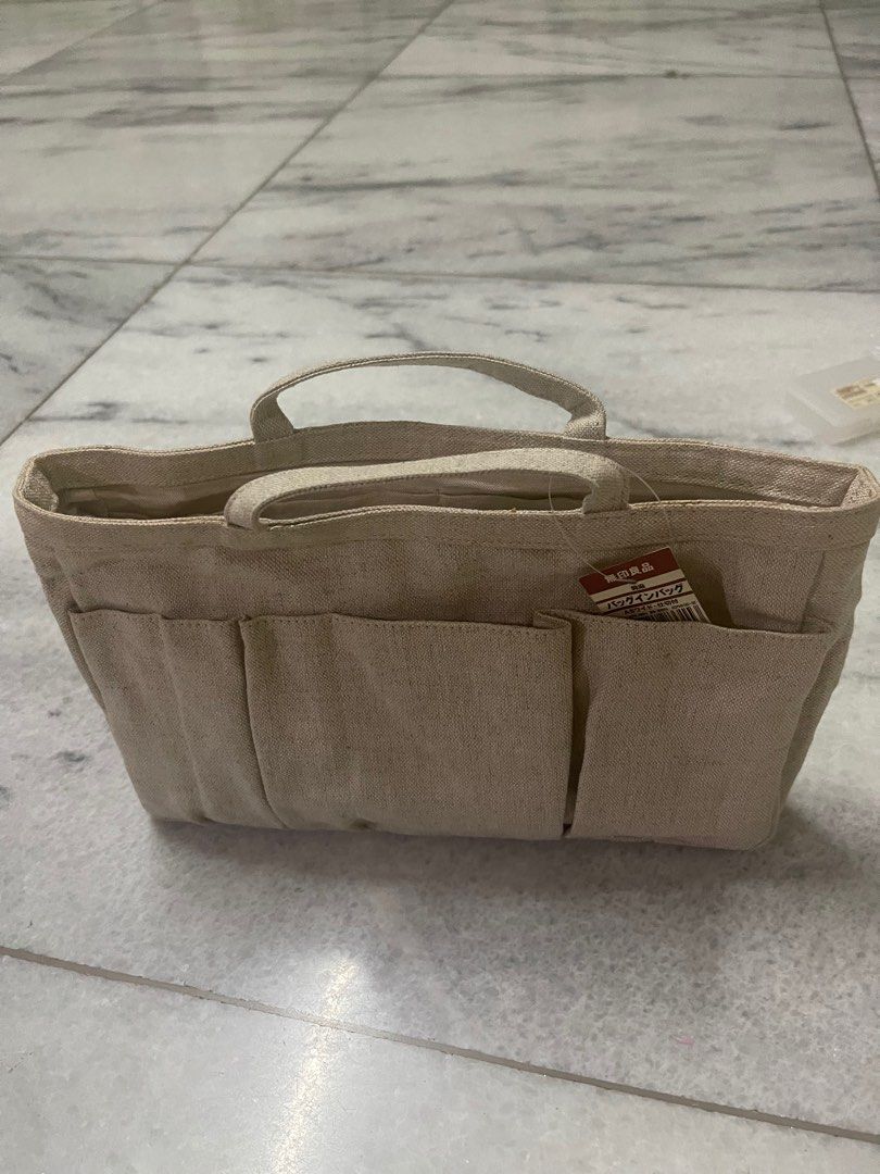 Muji Bag in bag, Fesyen Wanita, Tas & Dompet di Carousell