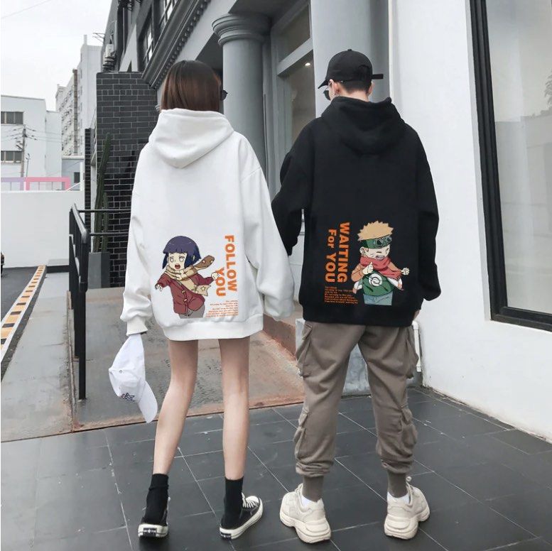 Naruto matching hoodies (unisex fit) PRICE NEGOTIABLE, Men's Fashion, Tops  u0026 Sets, Hoodies on Carousell