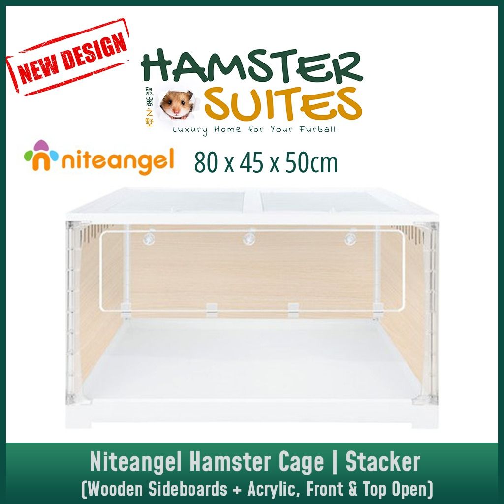 Stackable hotsell hamster cages