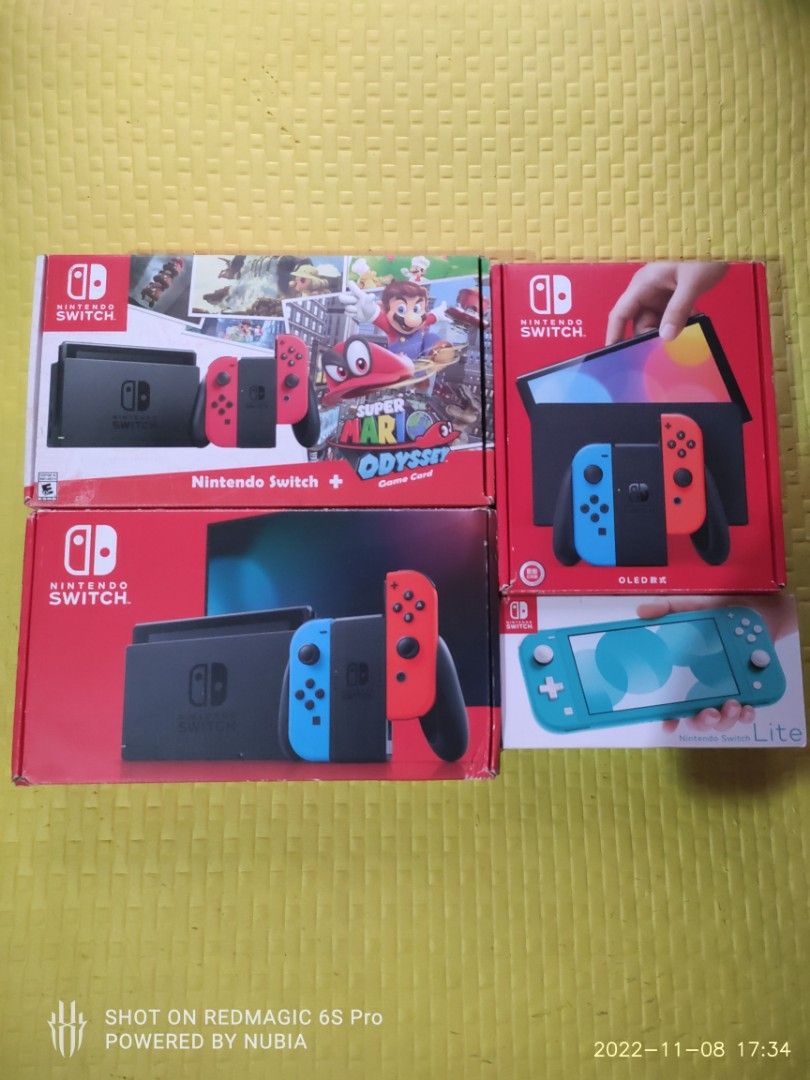Nintendo Switch Consoles V1 JB, Oled, V2 and Lite for sale, swap, cod, sHopEe or meeTup, Video