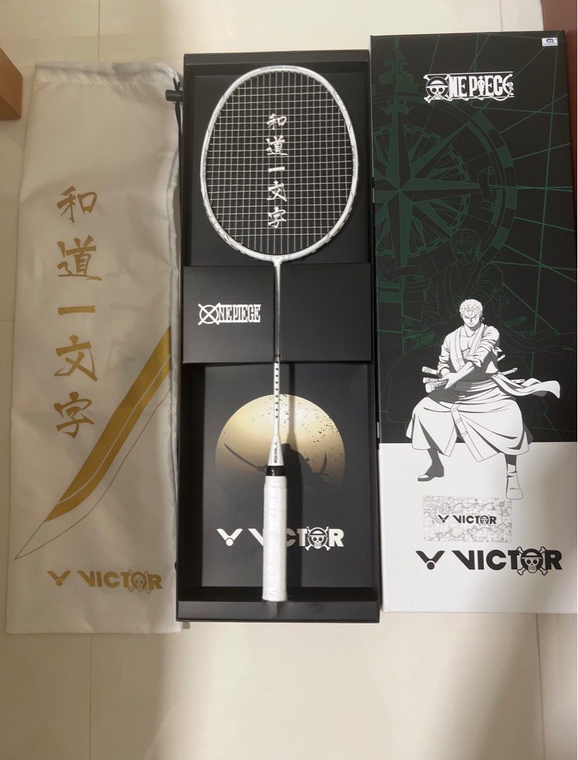 One Piece victor racket wado ichimonji, Sports Equipment, Sports ...