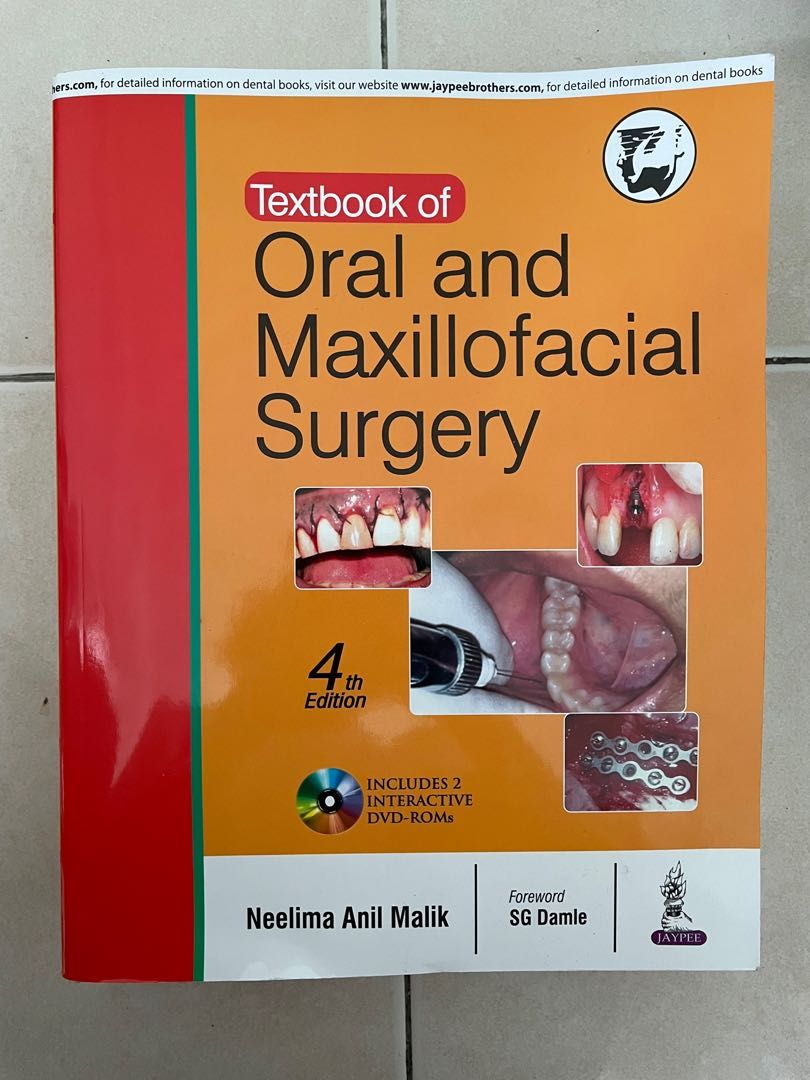 Oral and Maxillofacial Surgery Textbook, Hobbies & Toys, Books