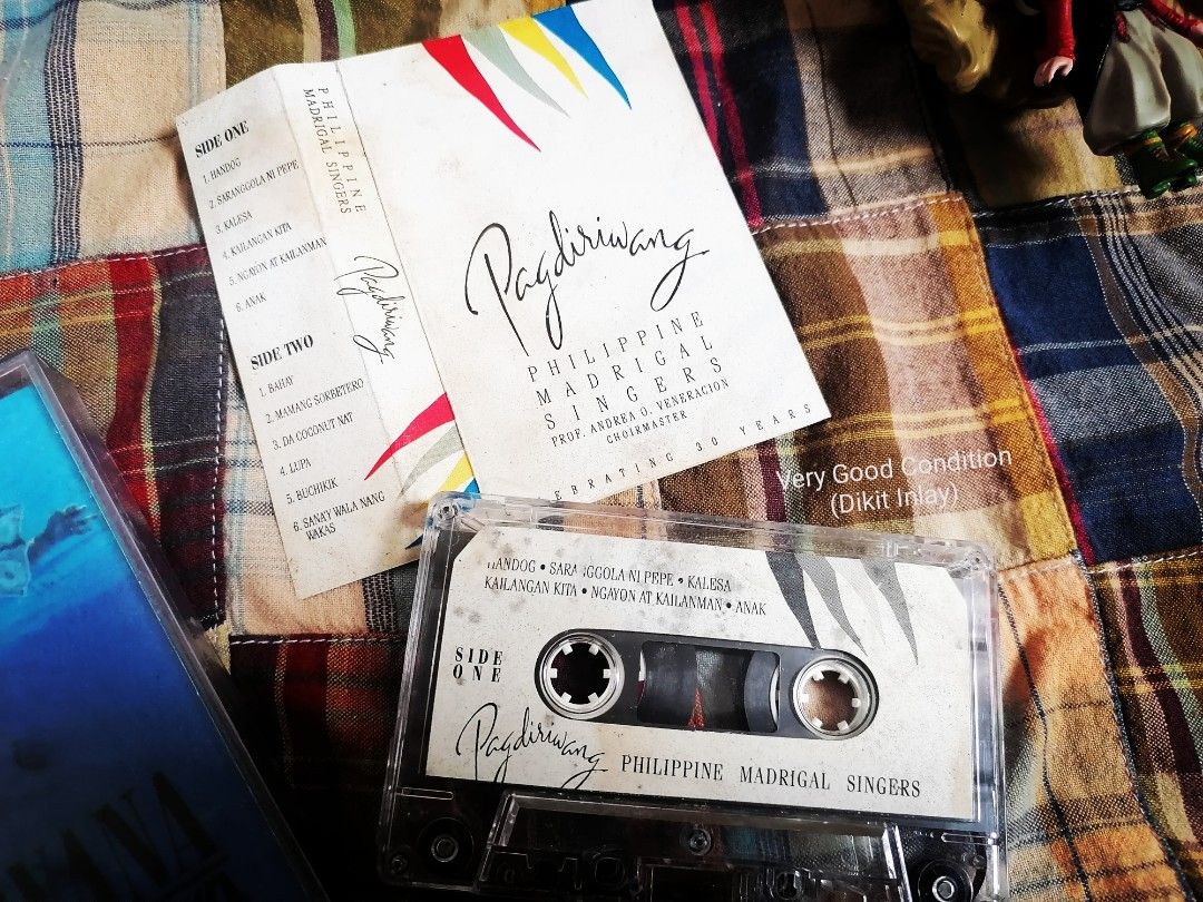 Pagdiriwang Cassette Tape Philippine Madrigal Singers Cassette Tape