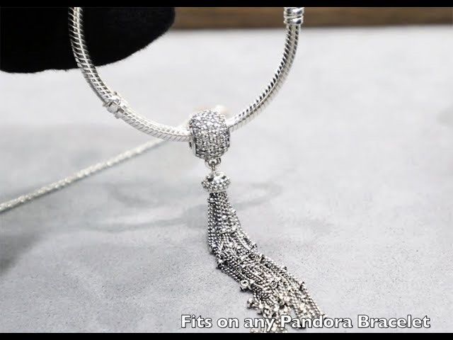 Enchanted tassel clearance pendant charm