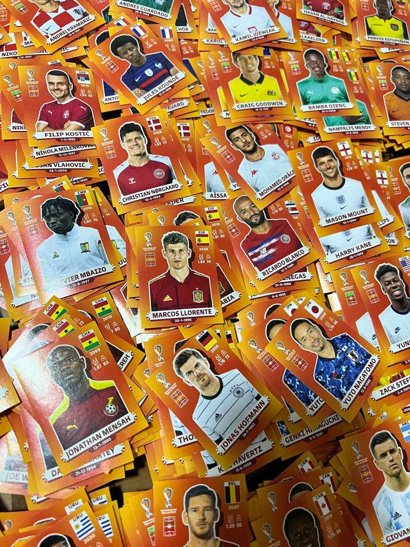 Panini FIFA World Cup stickers loose, Hobbies & Toys, Memorabilia ...