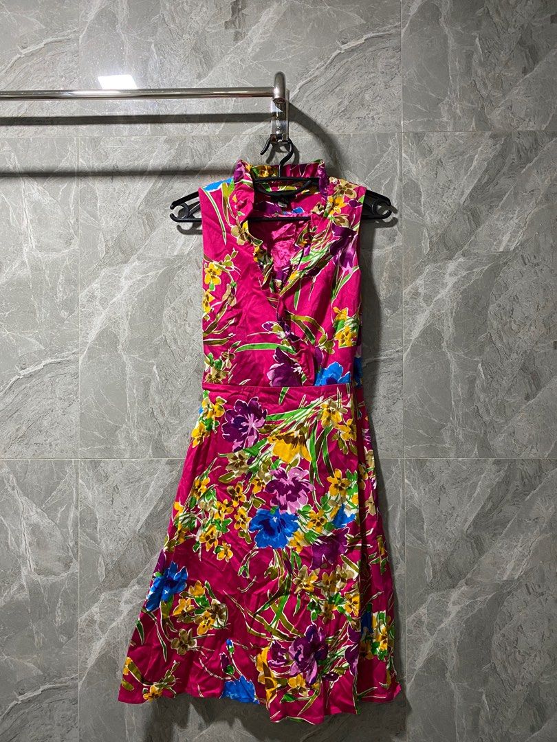 Ginebra Pink Tropical Dress main image 0