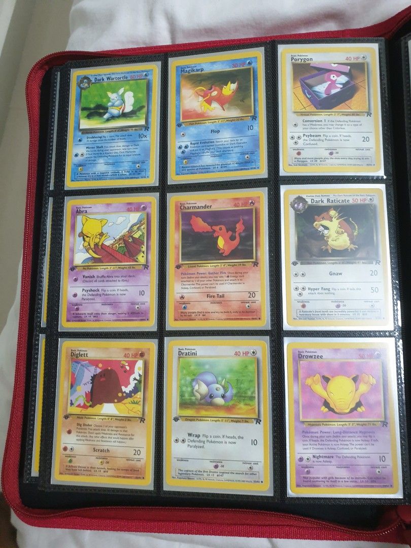 POKEMON TEAM ROCKET MASTER SET, Hobbies & Toys, Toys & Games on Carousell