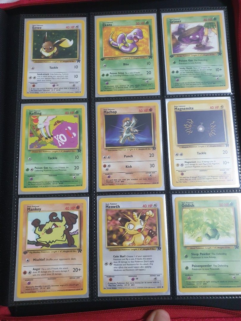 POKEMON TEAM ROCKET MASTER SET, Hobbies & Toys, Toys & Games on Carousell
