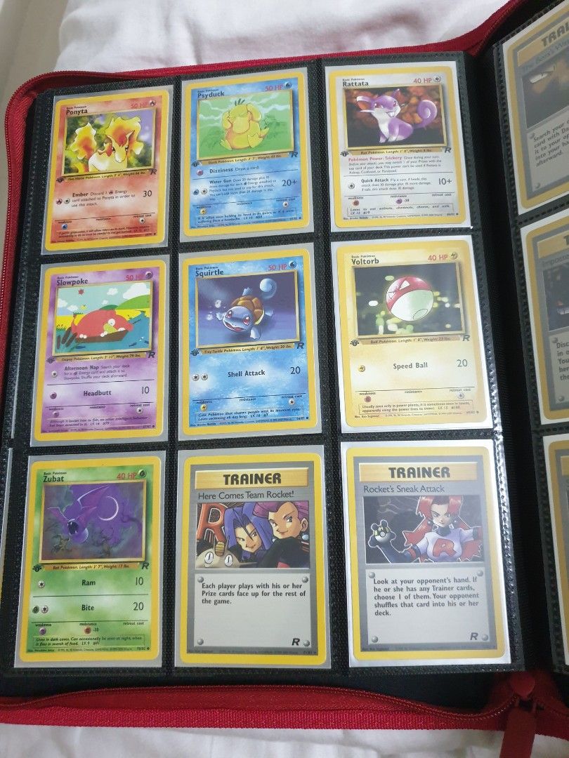 POKEMON TEAM ROCKET MASTER SET, Hobbies & Toys, Toys & Games on Carousell