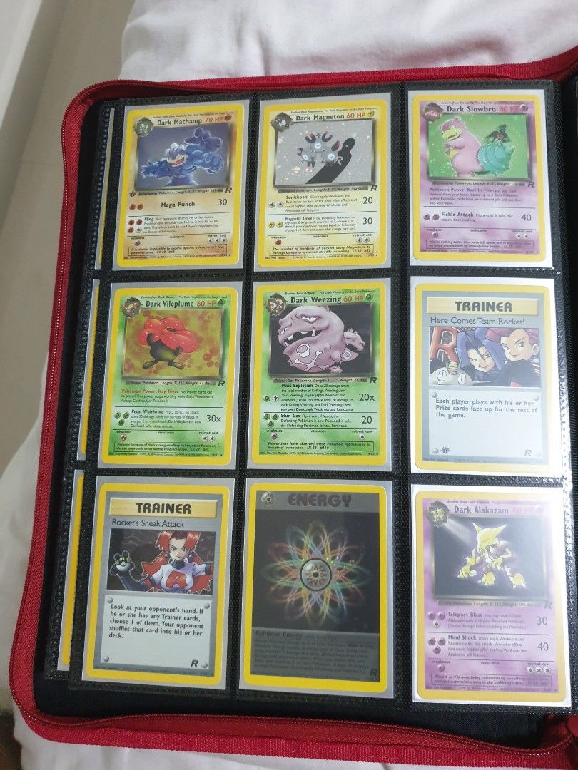 POKEMON TEAM ROCKET MASTER SET, Hobbies & Toys, Toys & Games on Carousell
