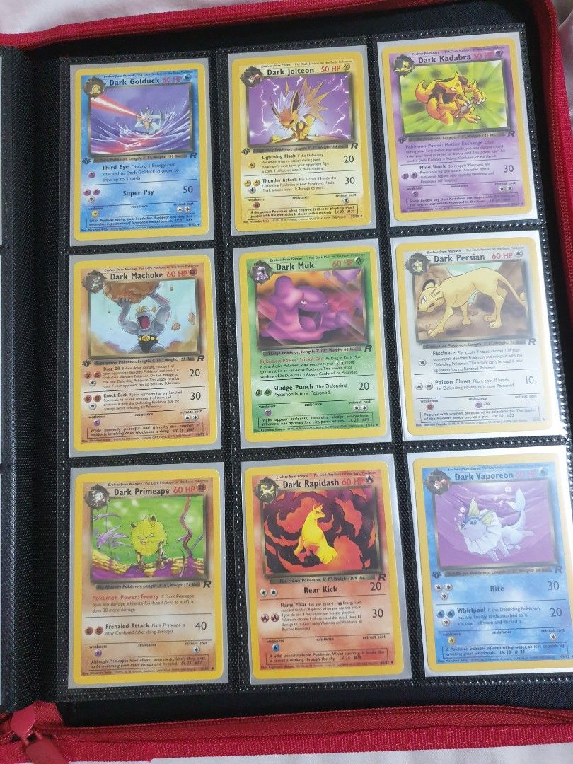POKEMON TEAM ROCKET MASTER SET, Hobbies & Toys, Toys & Games on Carousell