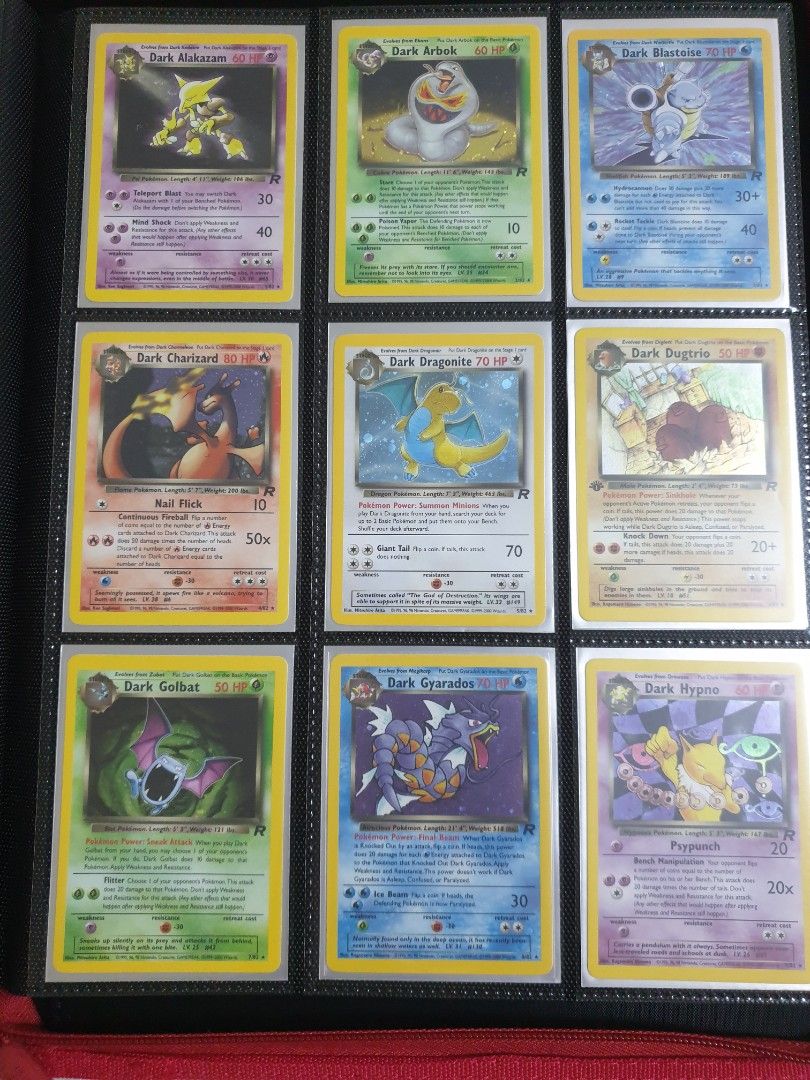 POKEMON TEAM ROCKET MASTER SET, Hobbies & Toys, Toys & Games on Carousell