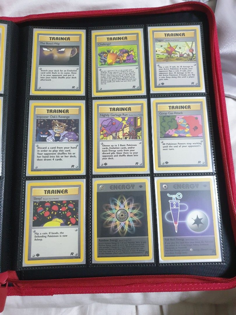 POKEMON TEAM ROCKET MASTER SET, Hobbies & Toys, Toys & Games on Carousell