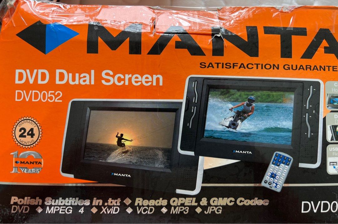 Portable dvd player, Audio, Portable Audio Accessories on Carousell