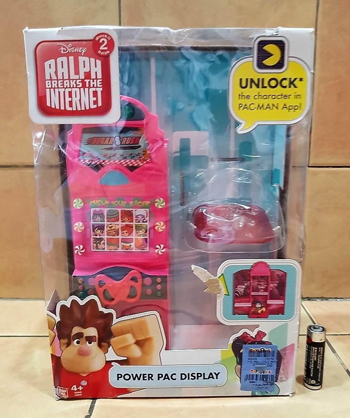 POWER PAC DISPLAY CASE Bandai Disney Ralph Breaks the Series