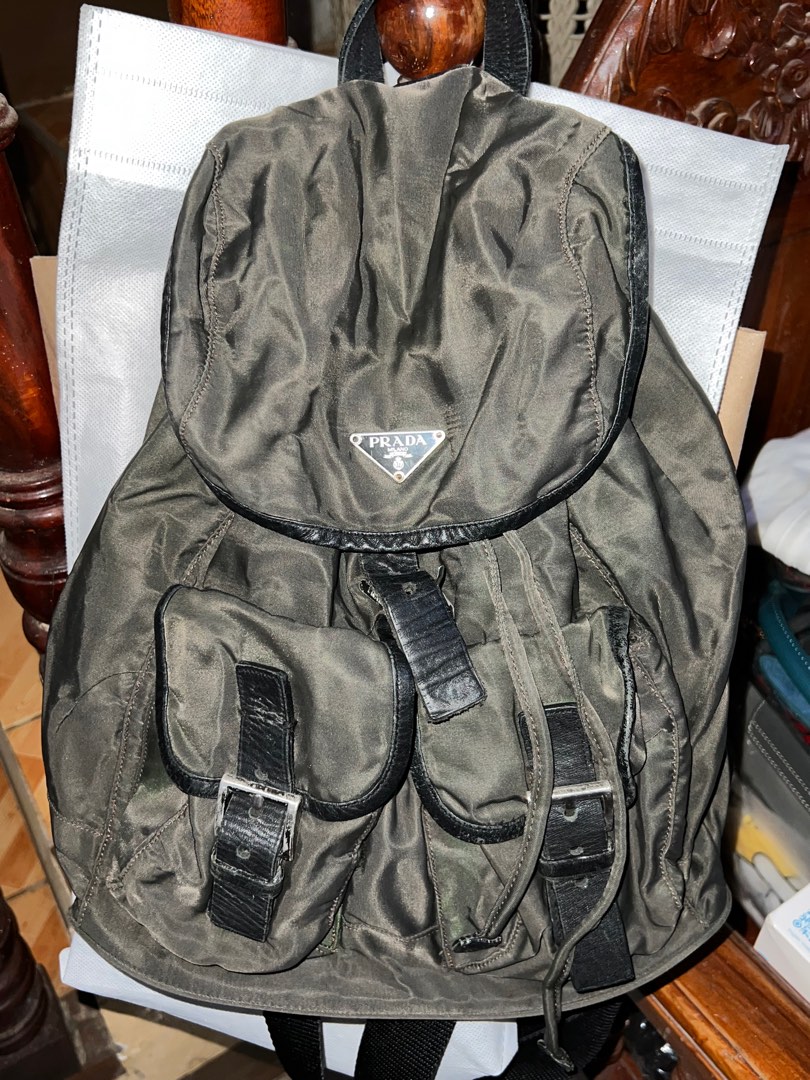 prada backpack men