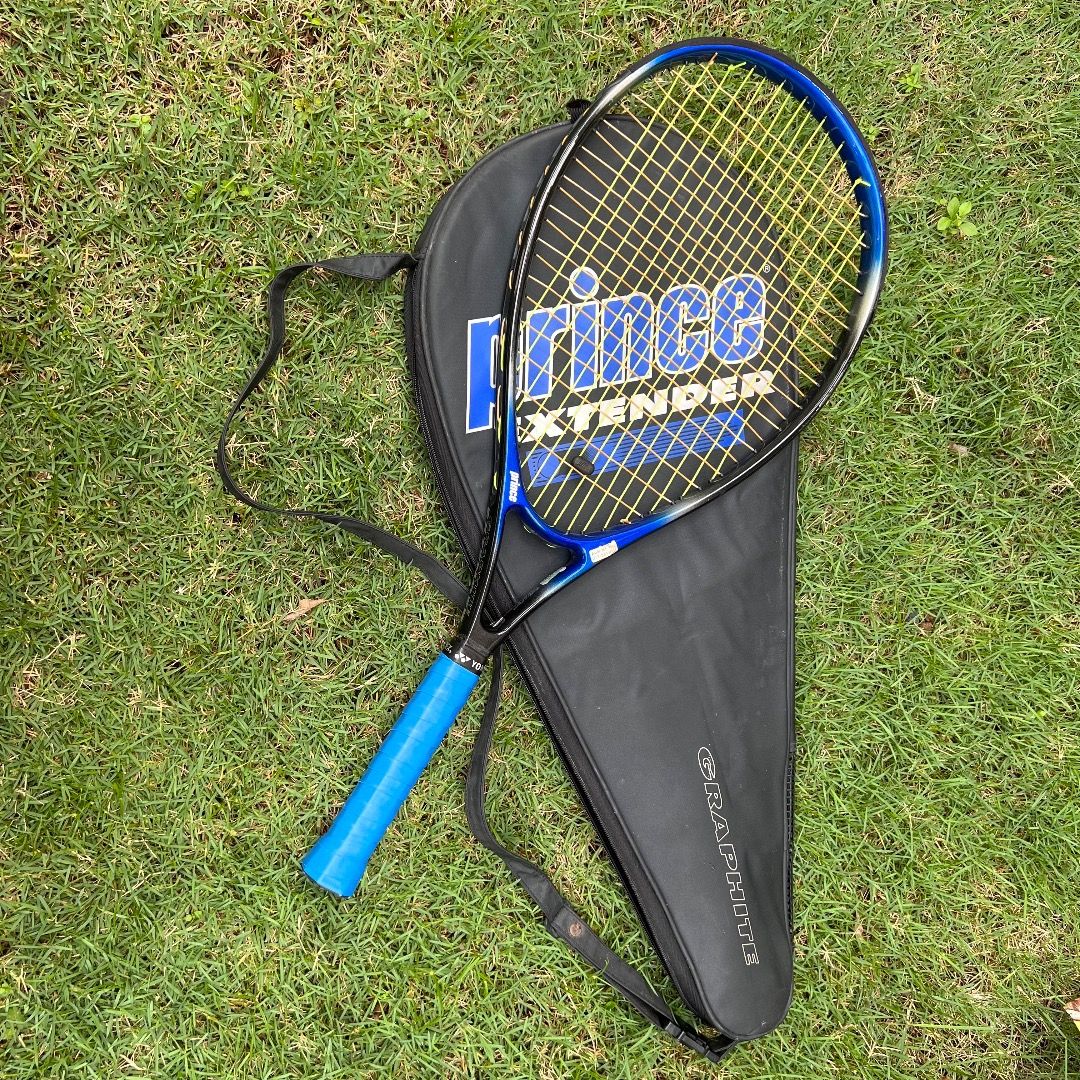 Prince Extender Graphite Tennis Racket, Sports Equipment, Other Sports ...