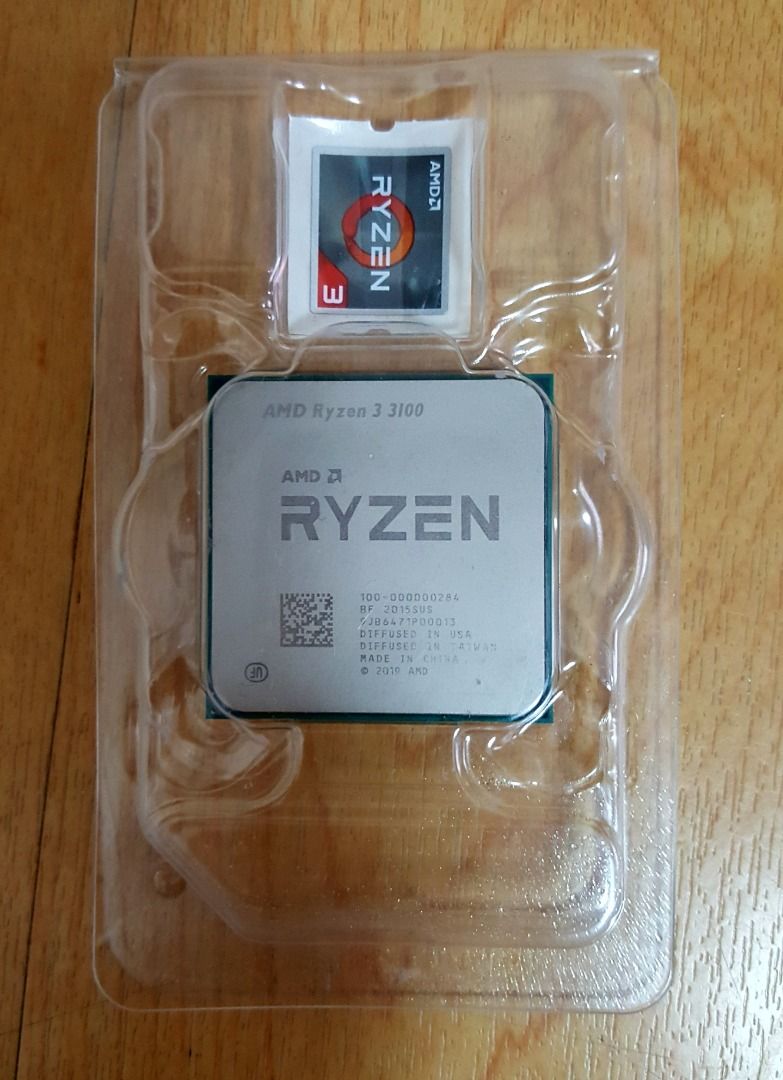 Ryzen 3 3300x tray best sale