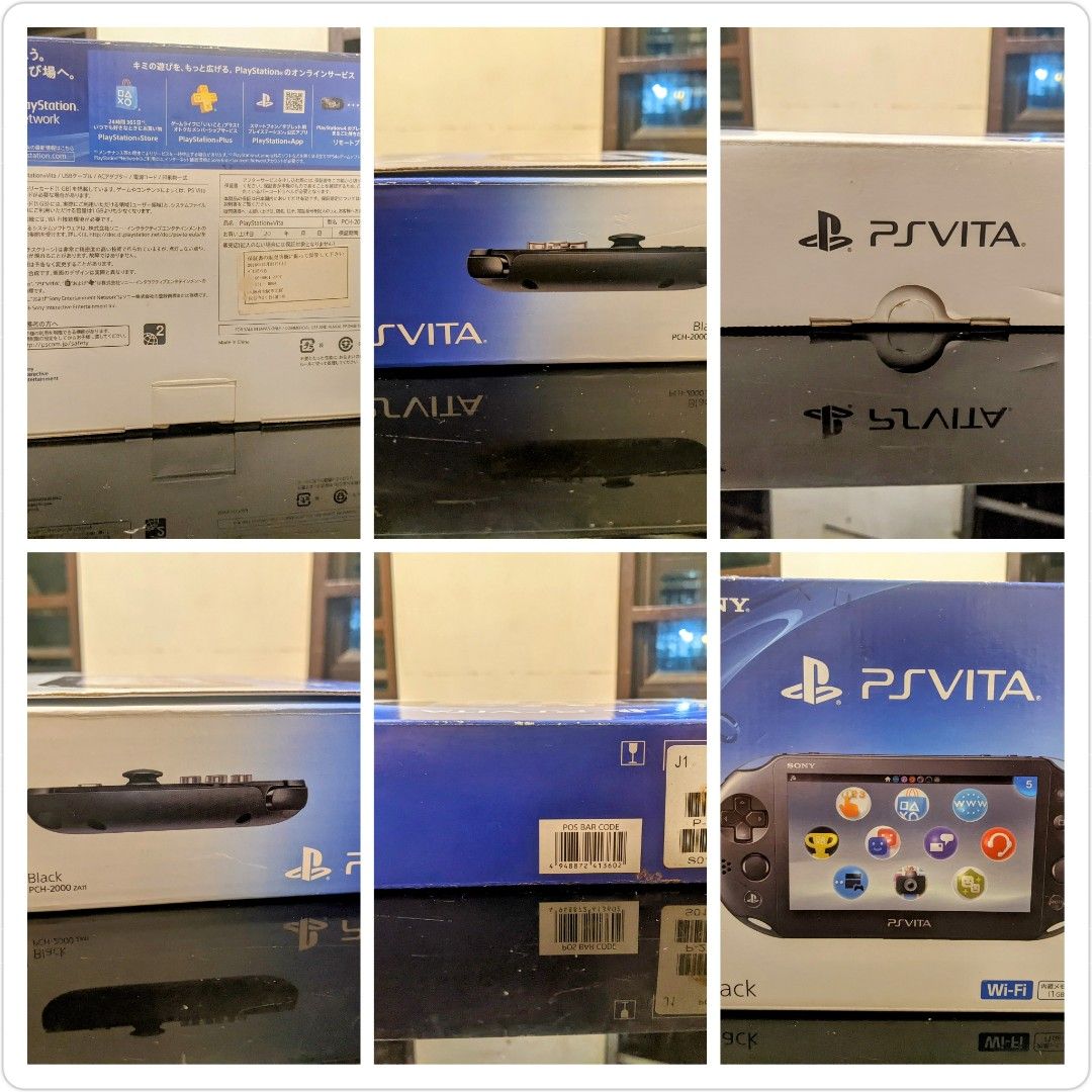 PS vita Black pch2000 za11, Video Gaming, Video Game Consoles