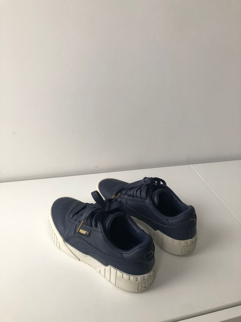 Puma Cali Emboss Women s Trainers Sneakers Women s Fashion Footwear Sneakers on Carousell