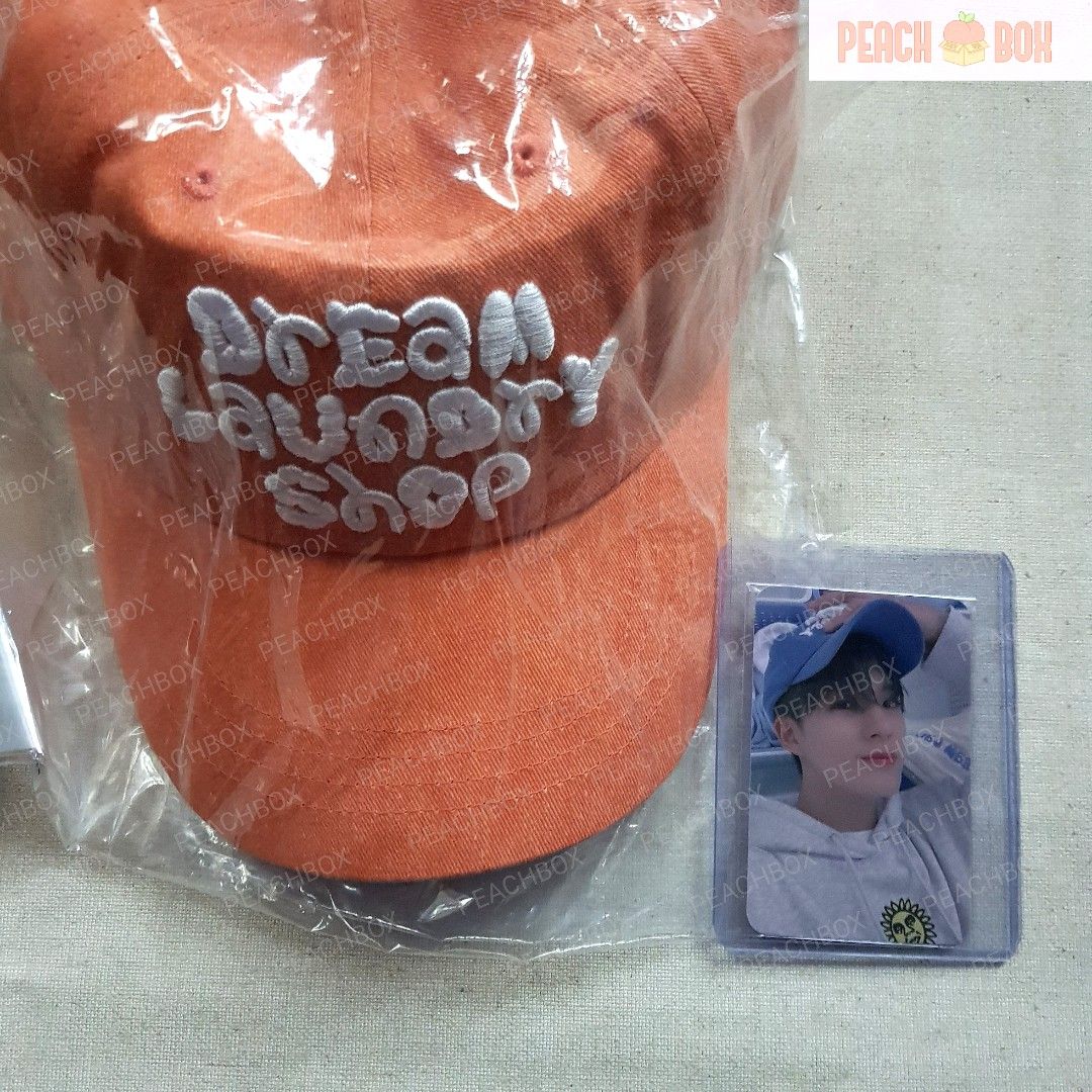NCT DREAM laundry shop ランドリー キャップ ロンジュン