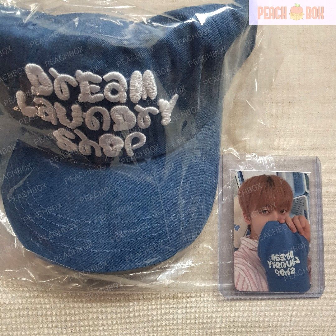 NCT DREAM laundry shop ランドリー キャップ ロンジュン