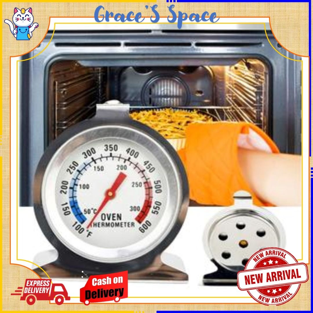 [READY STOCK] Oven Thermometer for Electric Oven Stainless Steel , Gas