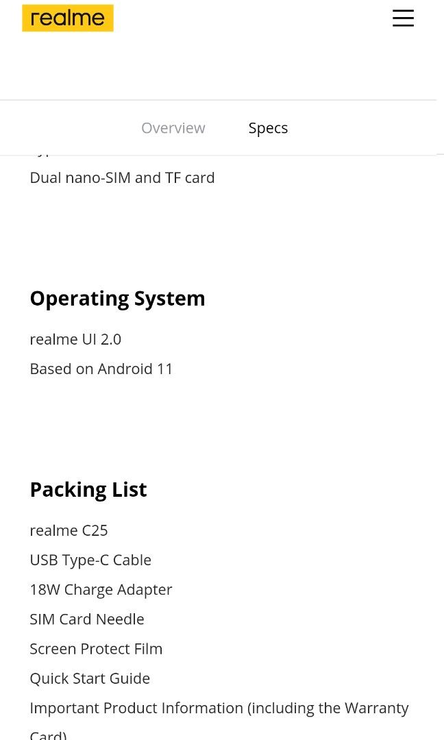 realme C25 (mint condition), Mobile Phones & Gadgets, Mobile Phones