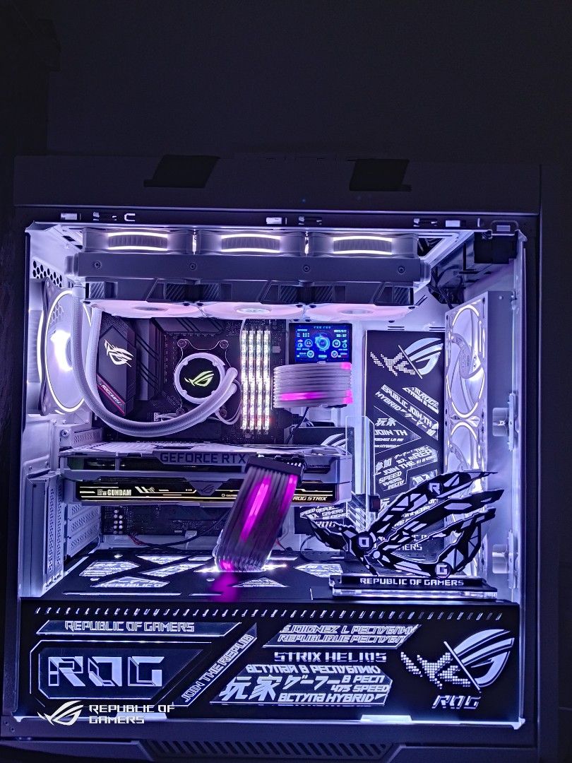 Rog pc full set, Computers & Tech, Desktops on Carousell