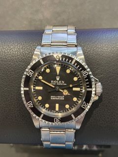 Rolex 5513 from 1967 with rivet bracelet. Meters first.
