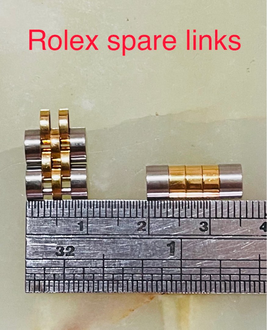 Spare rolex links clearance