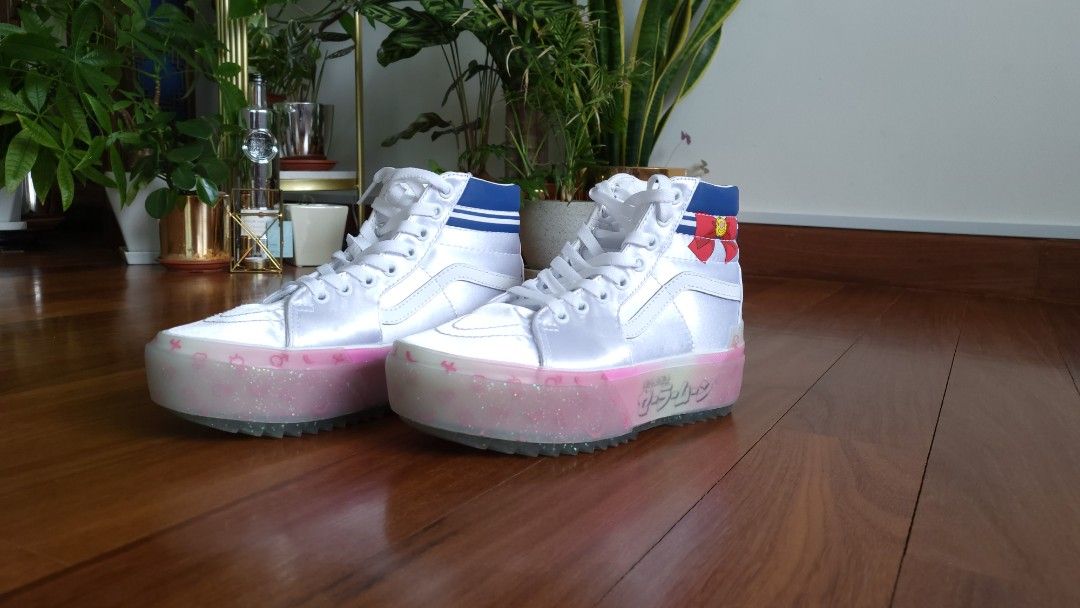Sailormoon x Vans Sk8 Hi Stacked sneakers EU 36.5 US 6.5 UK 4 cm 23
