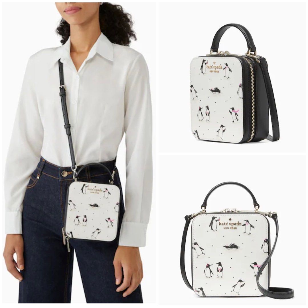 SALES COLLECTIBLE Kate Spade Daisy Vanity Penguin Crossbody Slingbag  Satchel Tote Handbag Top Handle Multi, Women's Fashion, Bags & Wallets,  Cross-body Bags on Carousell