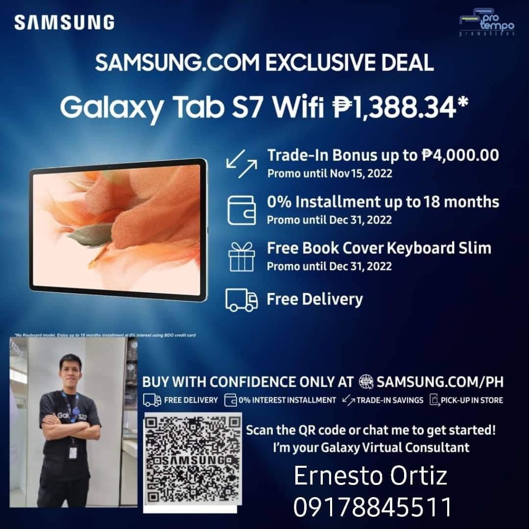 Samsung Galaxy Tab S7 FE Wifi, Mobile Phones & Gadgets, Tablets