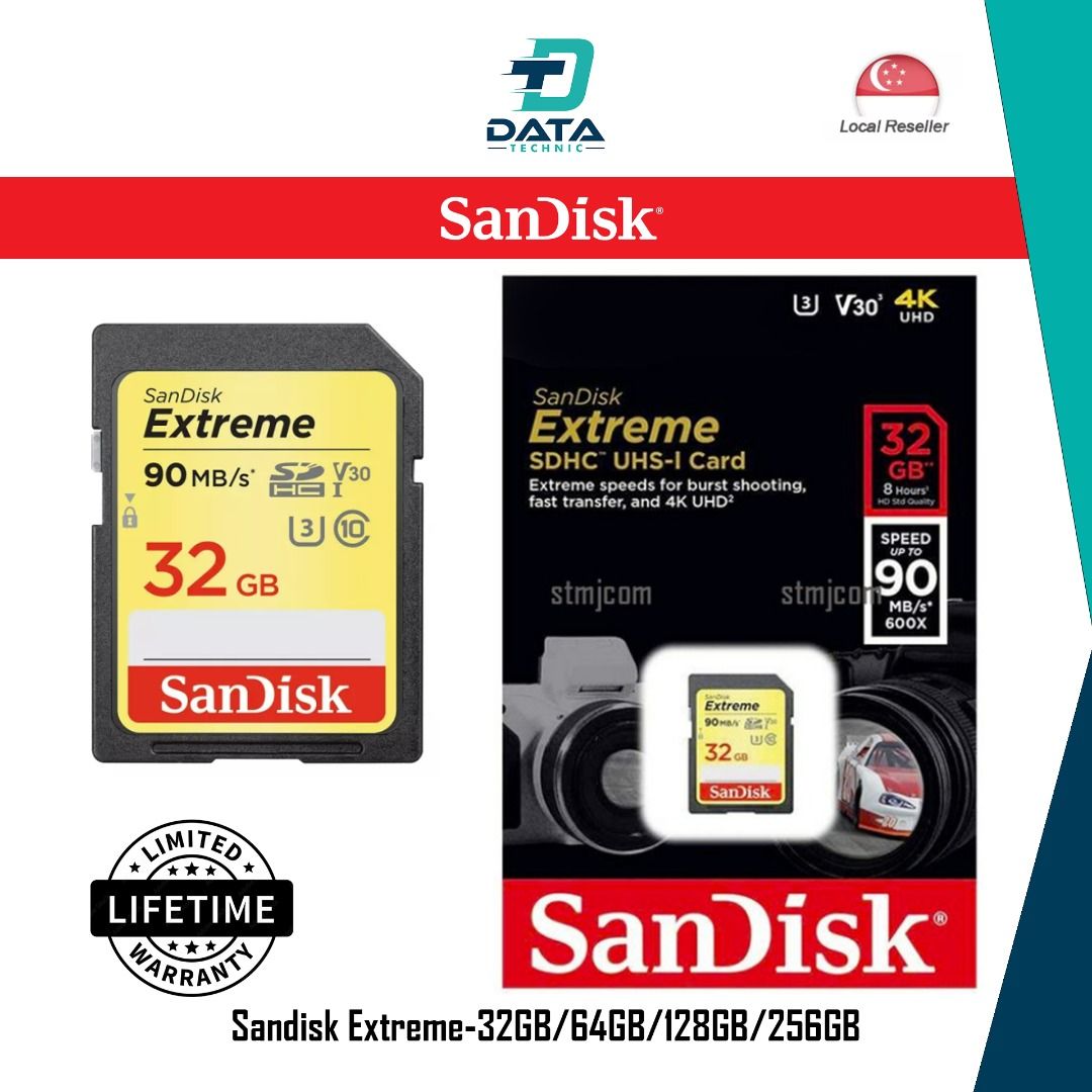 Sandisk Extreme SD Card, Mobile Phones & Gadgets, Mobile & Gadget ...