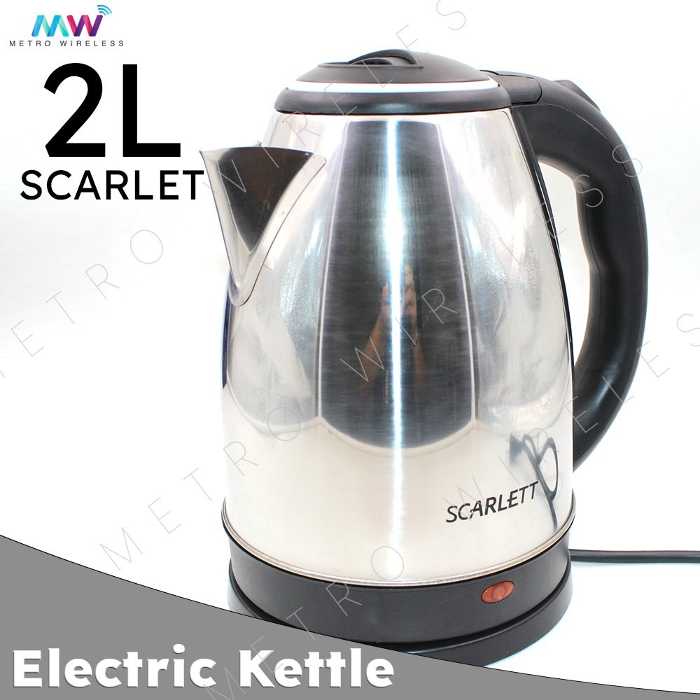 Scarlett Electric Kettle 2 Liters TV140, TV & Home Appliances, Kitchen Appliances, Kettles