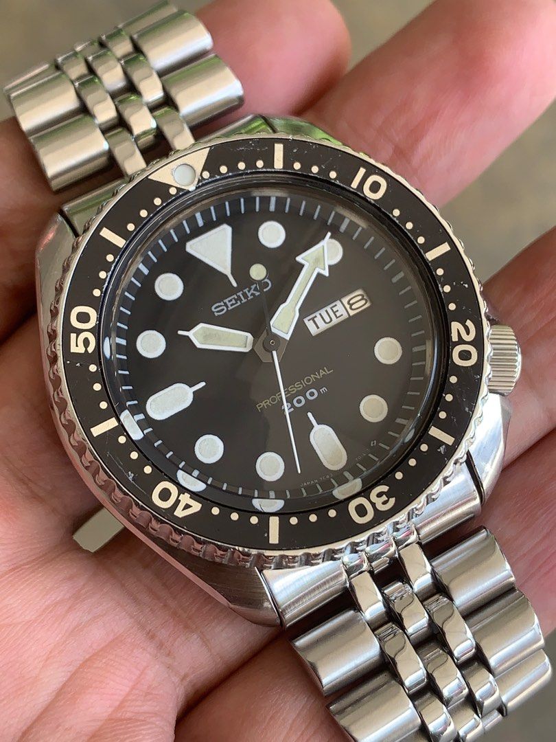 Seiko Diver 200m Professional 7C43-7010, Men's Fashion, Watches &  Accessories, Watches on Carousell