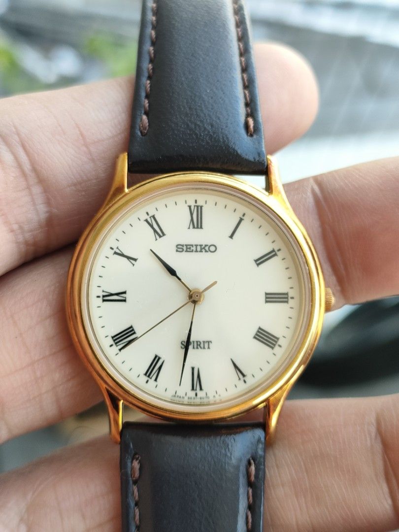 Seiko spirit dress watch, Men's Fashion, Watches & Accessories, Watches on  Carousell