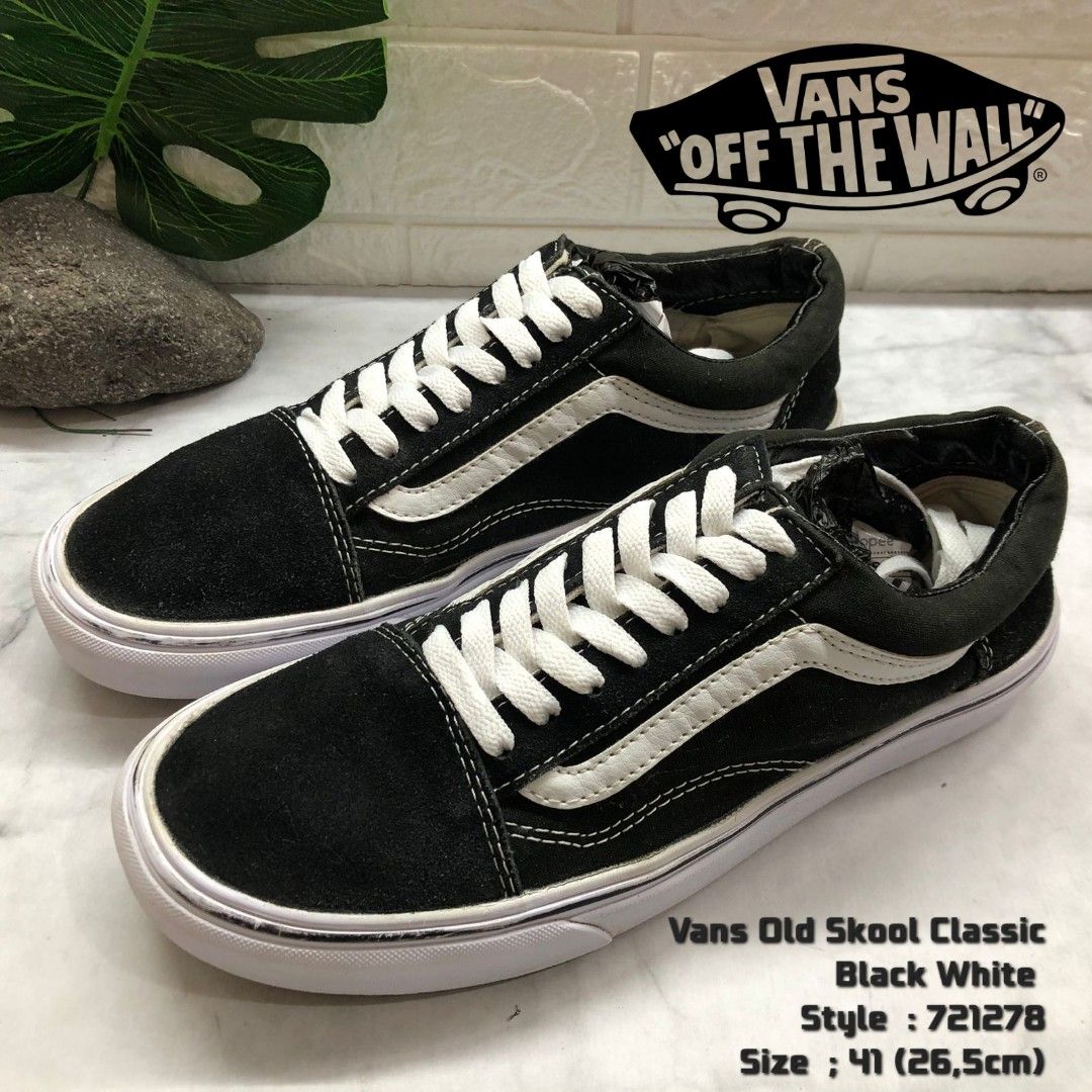 Sepatu Old Skool Mens Sepatu Vans Vans Us In Cm Sepatu Vans Old