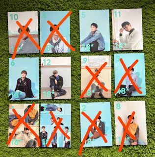 SHINee 2018 season greetings calendar photo cards