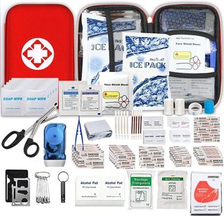 200-Piece Professional First Aid Kit for Home, Car or Work : Plus Emergency  Medical Supplies for Camping, Hunting, Outdoor Hiking Survival