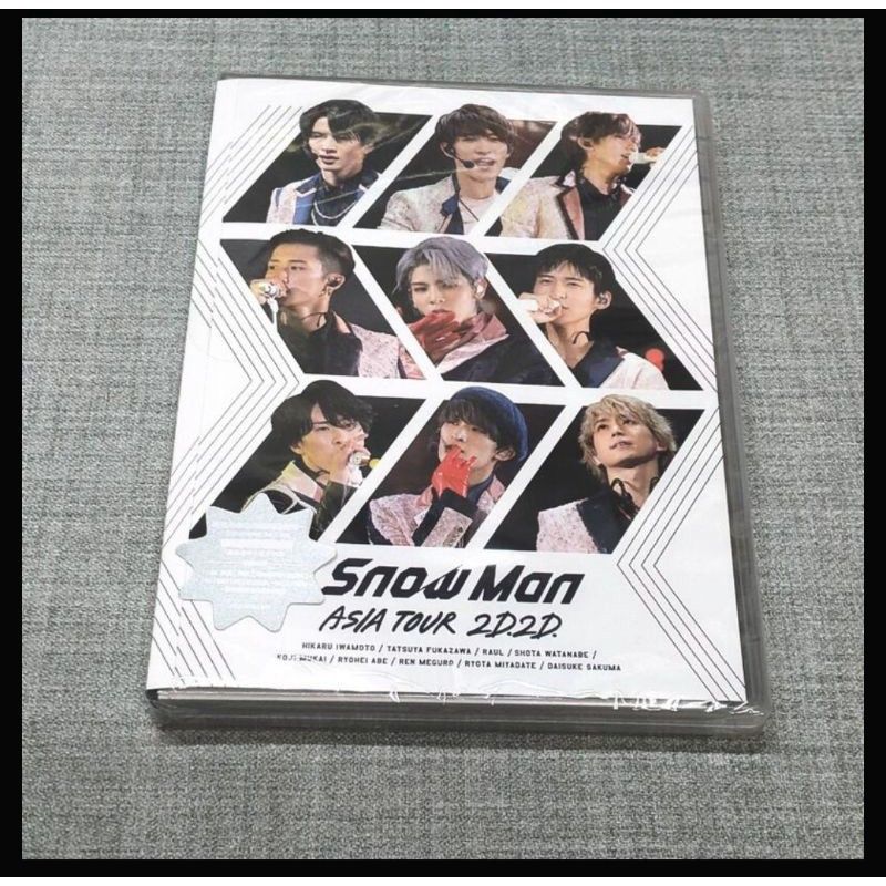 Snowman Snow man ASIA TOUR 2D.2D. 台版台壓普通版, 興趣及遊戲, 收藏