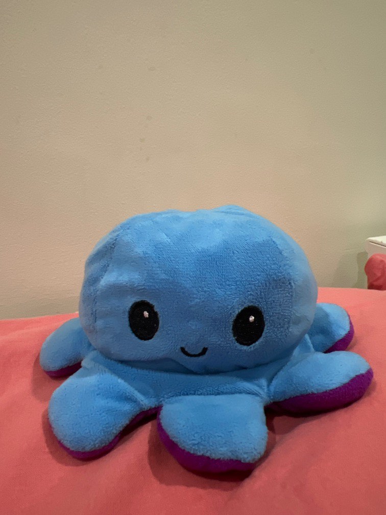 angry octopus plush