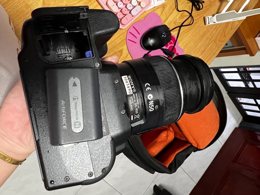 sony a290 video recording